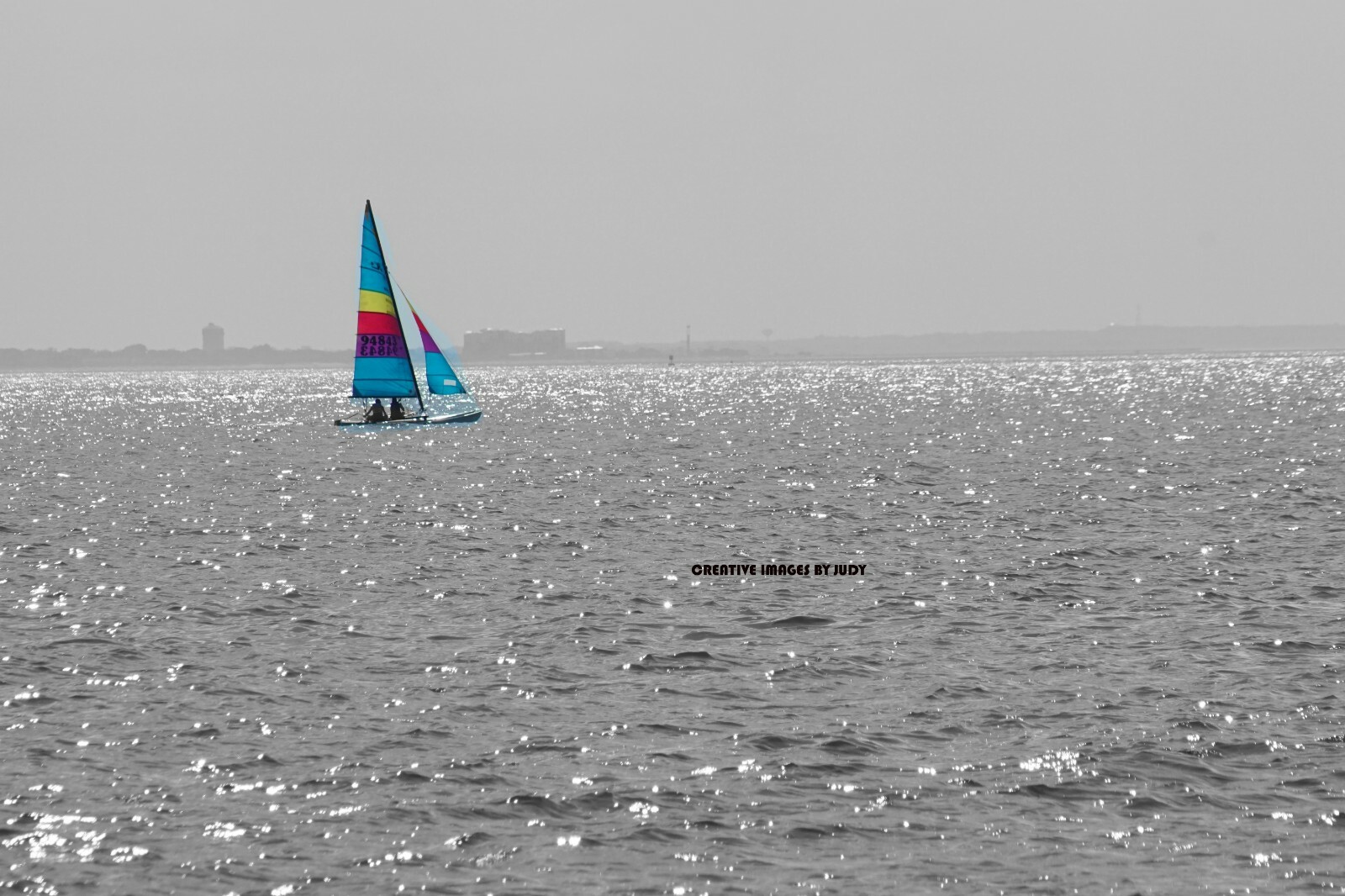 “A Bright Rainbow on the Water” Wall Art
