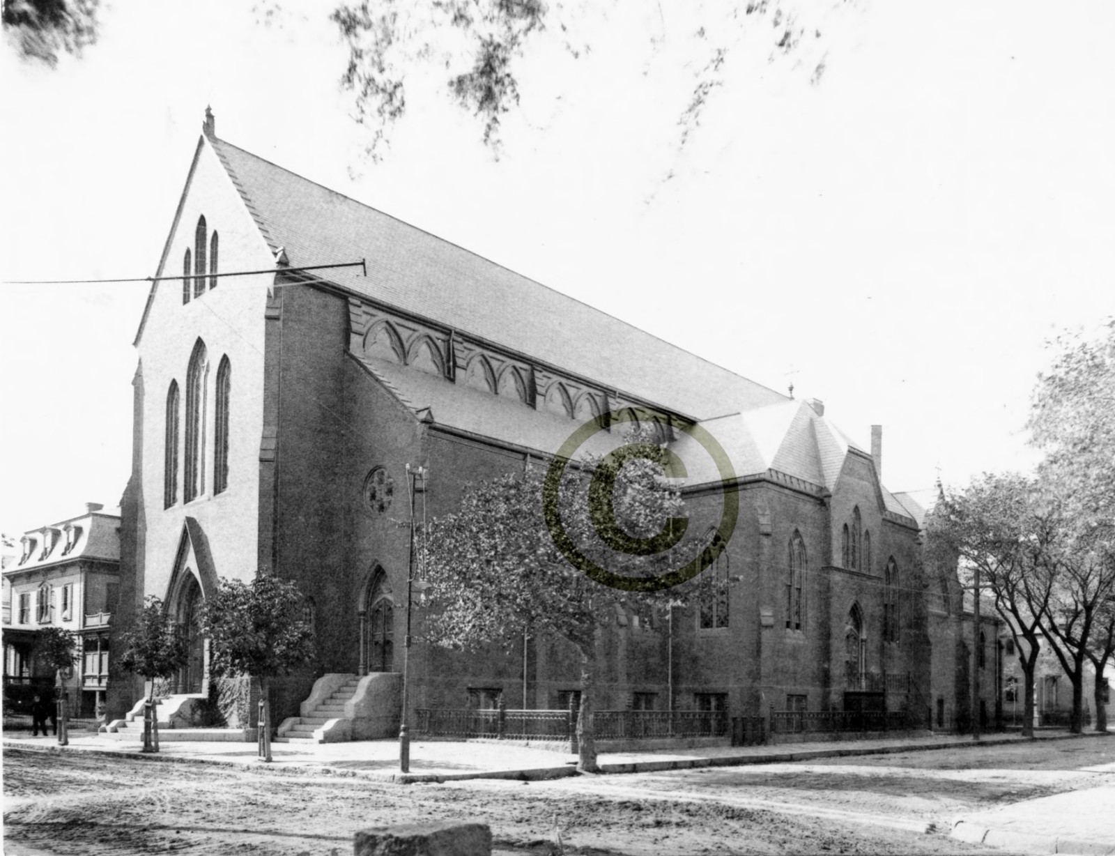 Boston, MA Catholic churches “ST. MARY’S ANNUNCIATION HARVARD” © 1892 Reprint