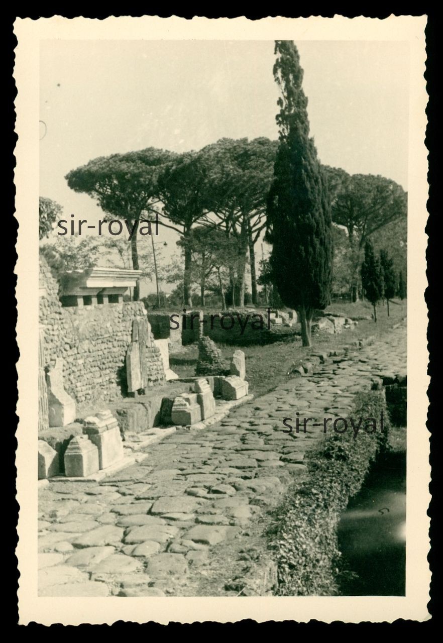 Ostia Antica 1930er – Italien – Foto 7x10cm