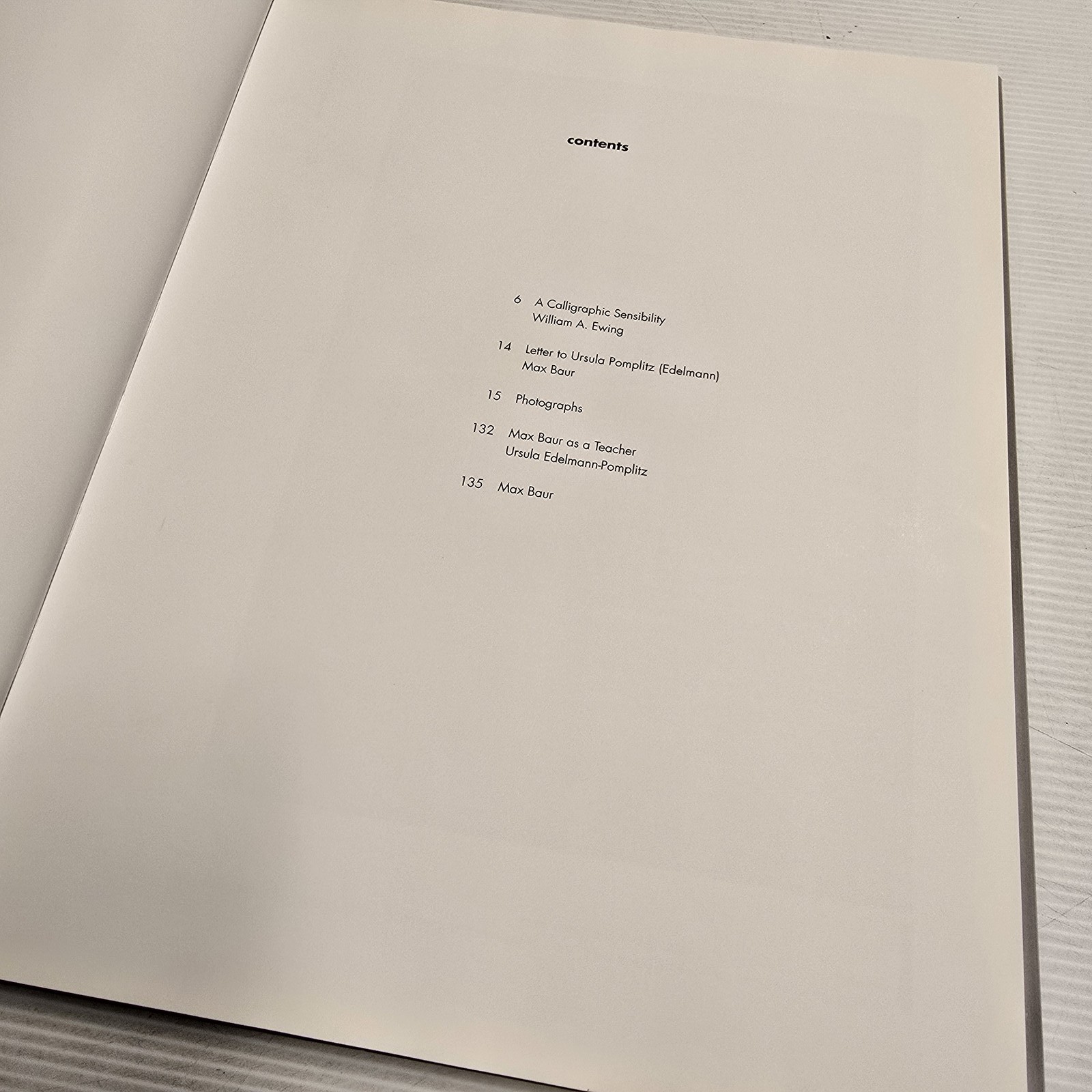 Max Baur Photographs 1925-1960 In The Bauhaus Spirit Edition Stemmle Art Book