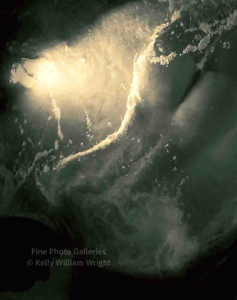 KELLY WILLIAM WRIGHT Female Nude PEARL DIVER Original Surreal Photo Art 8×10