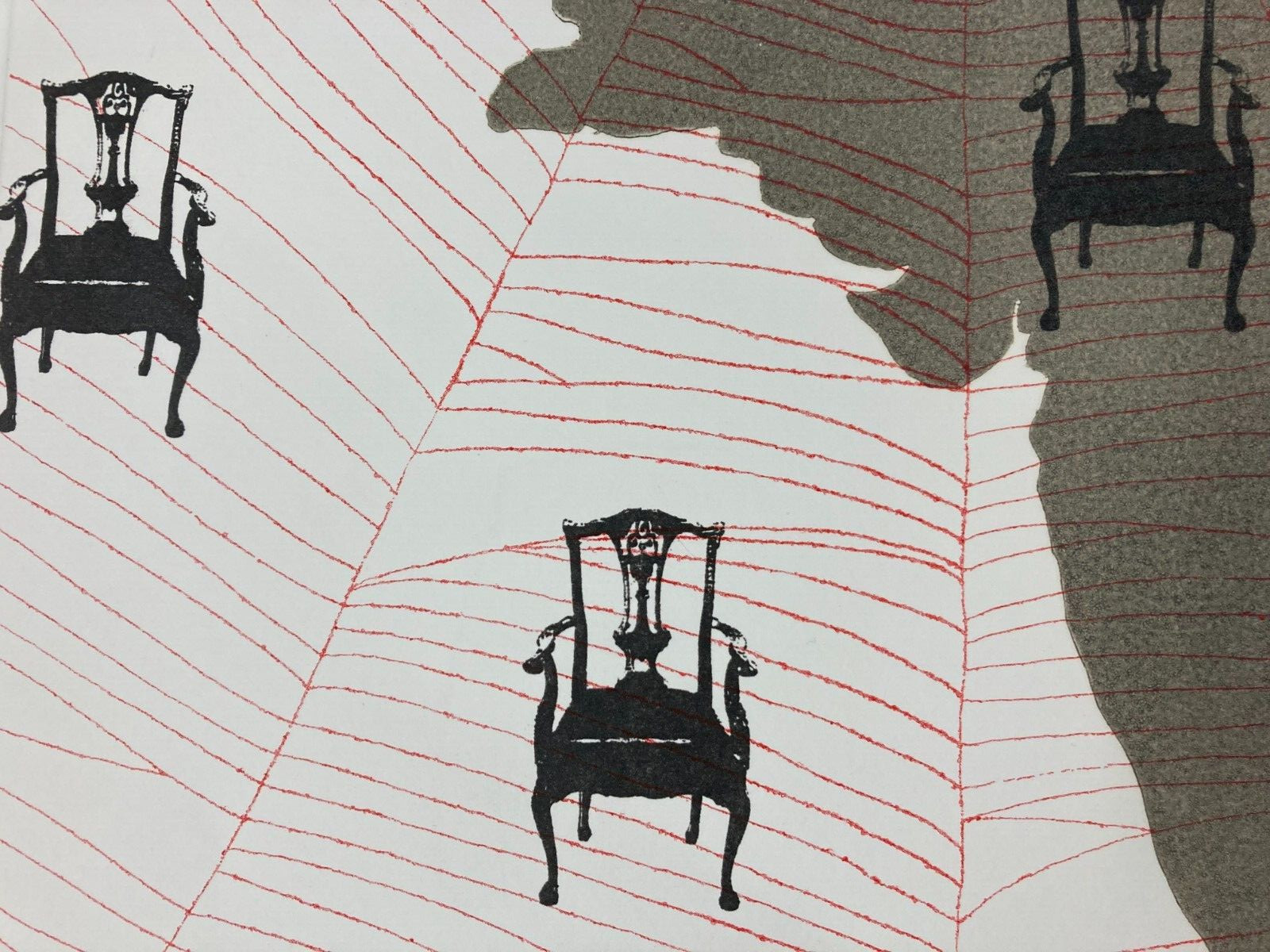LAUREN EWING Signed THE BRITISH CHAIRS Monotype 1993 INDIA PARTITION Limited Ed