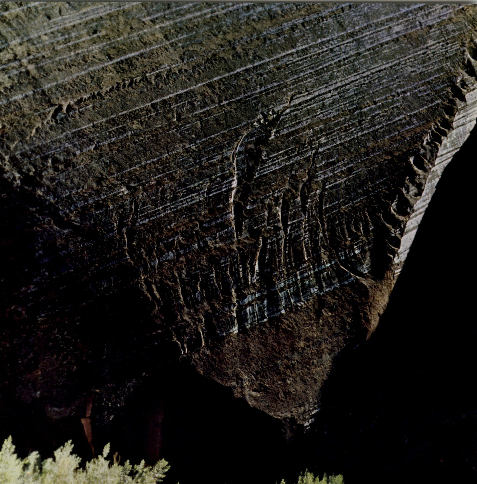 1962 Eliot Porter Glen Canyon Cliff Wall Titled Strata Art Photo Gravure