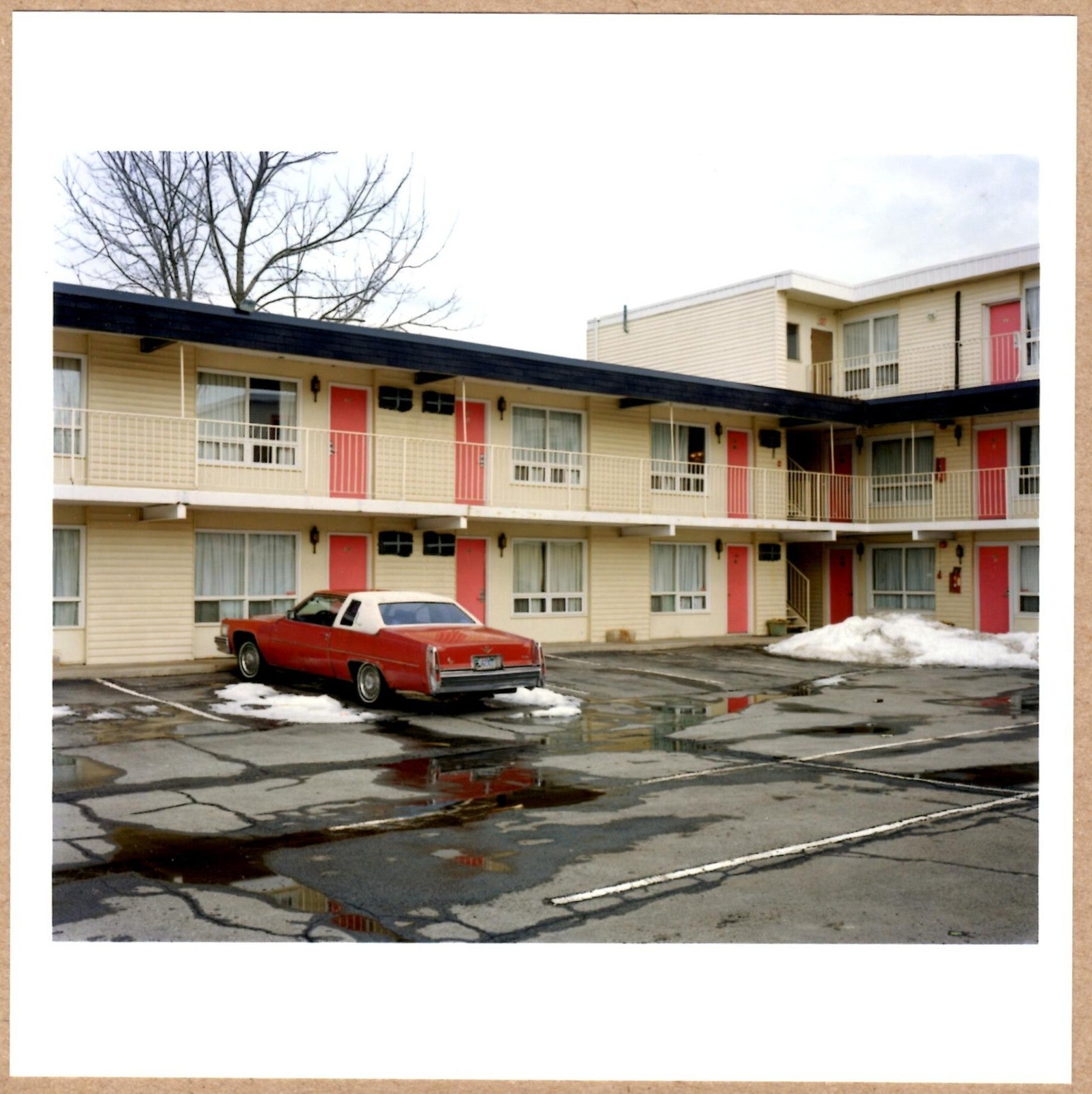 SIGNED ALEC SOTH Fairway Motor Inn 2005 Niagara Series 6 x 6 MAGNUM PRINT