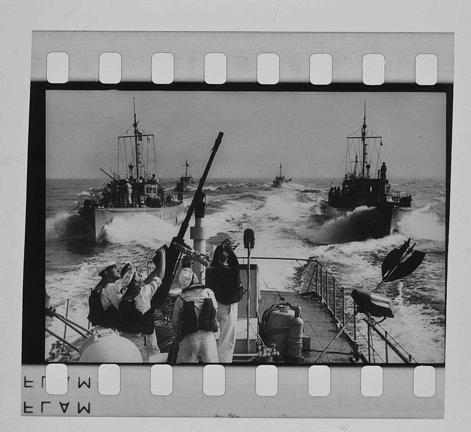 Old Slide Celluloid Film 4×3.5 cm – Warships Soldiers of the Kriegsmarine and much more.