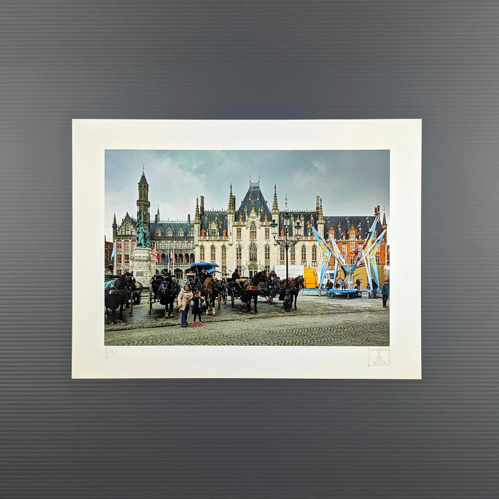 PixelPusher 12×16 Inch Archival Photography Print (Red River Paper) LD04 Bruges
