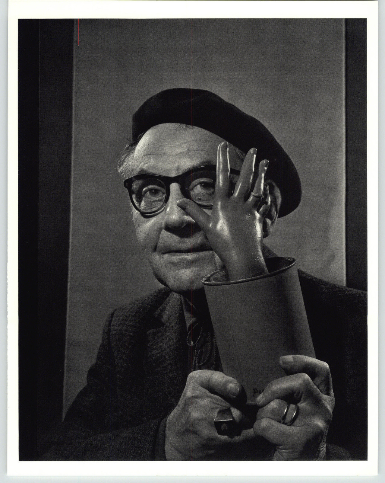 1983 Yousuf Karsh ORIGINAL Man Ray Painter Portrait Art Photograph Photo 16″ 20″
