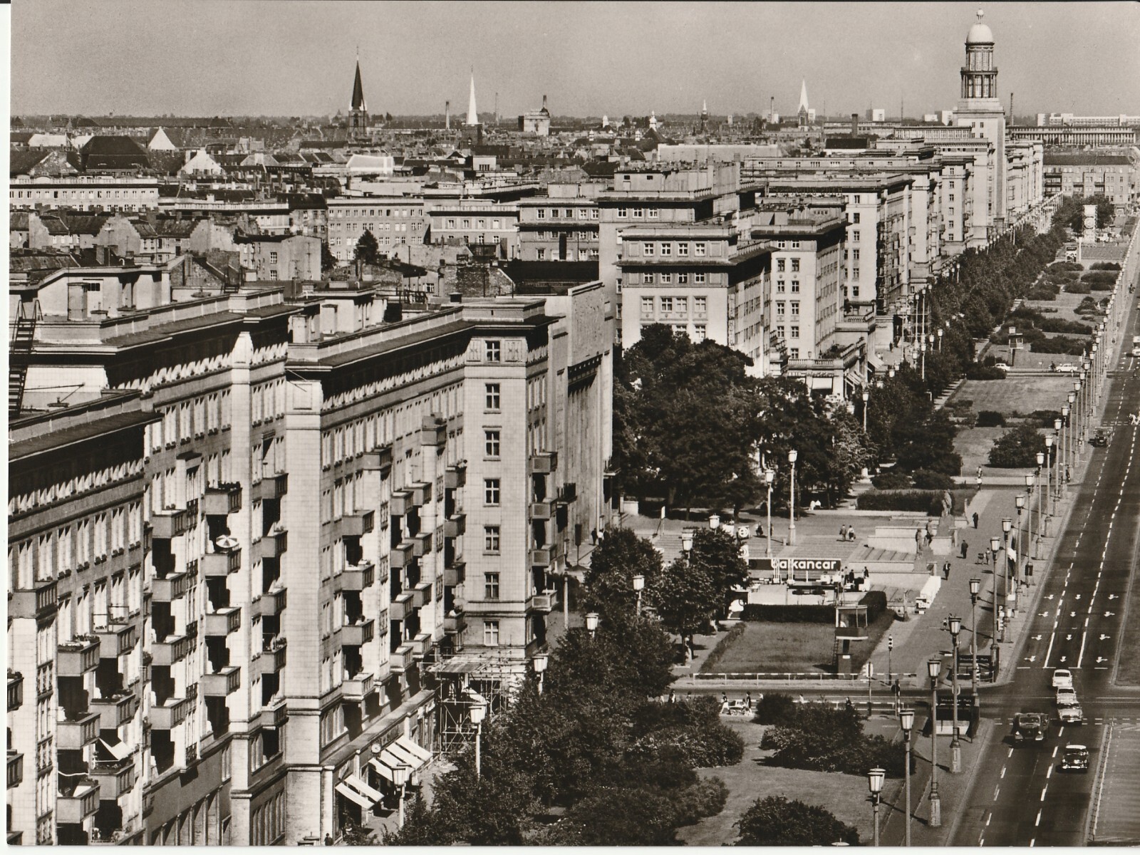 Photo Print Analog Landesbidstelle 1970 Illustration Of Berlin 18X24CM