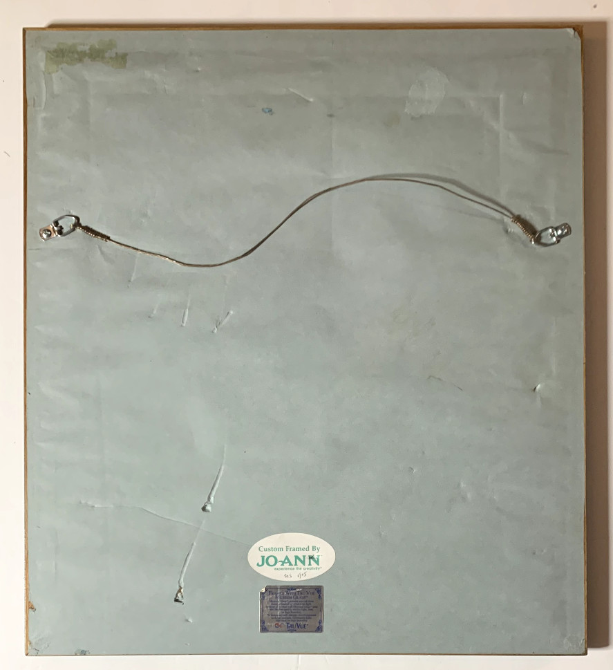 Photograph: JAMES ANDERSEN. “PLUTO.” Framed under Museum glass. 19th c.