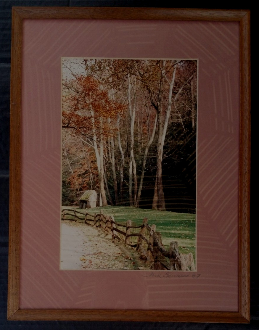 Jack Erikson Pair Of Color Photograph’s Framed Matted Signed Ready To Display 87