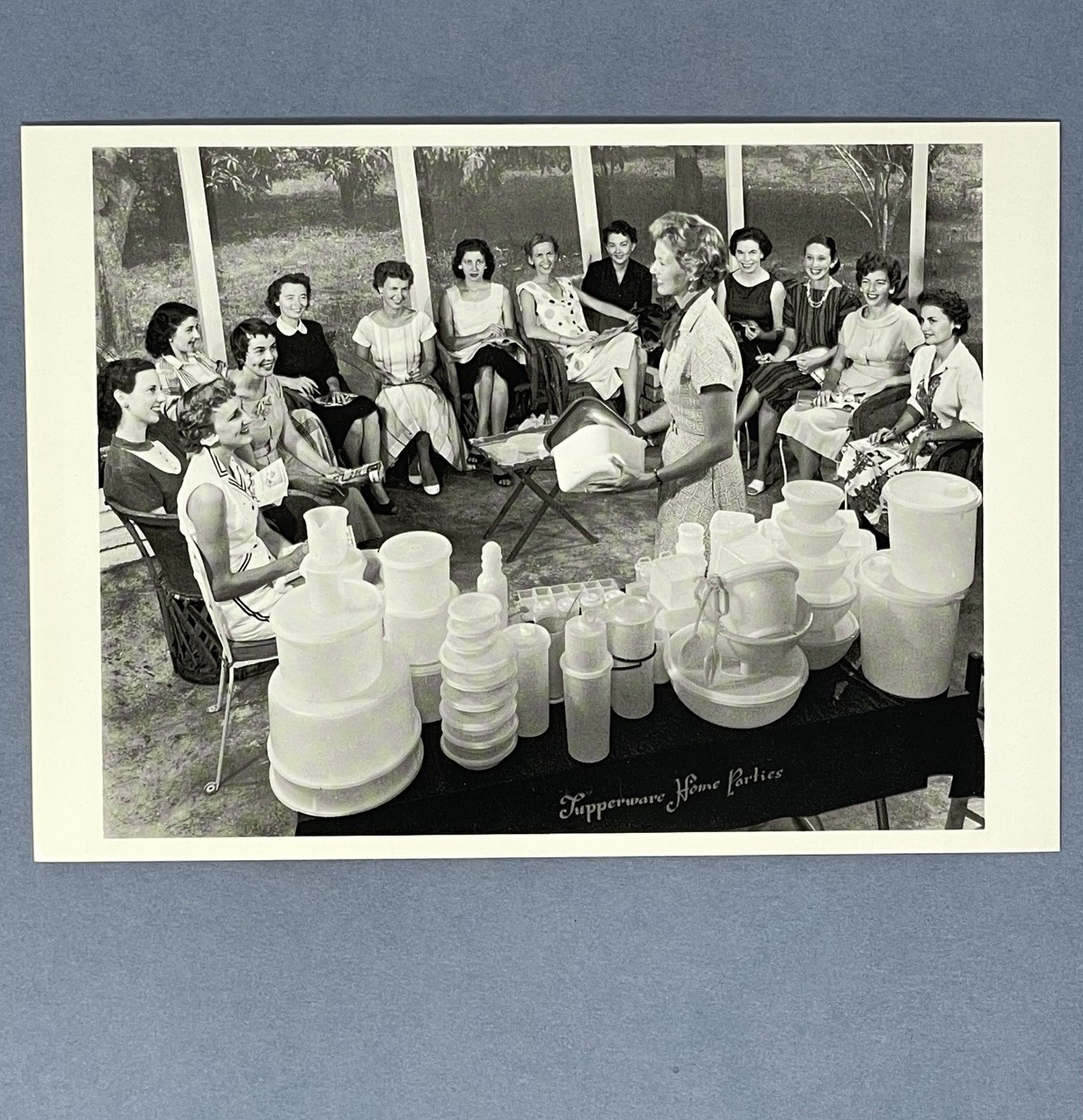 Tupperware Party 1958 Fotofolio Art Print Card – Joe Steinmetz Studios 4”x6”