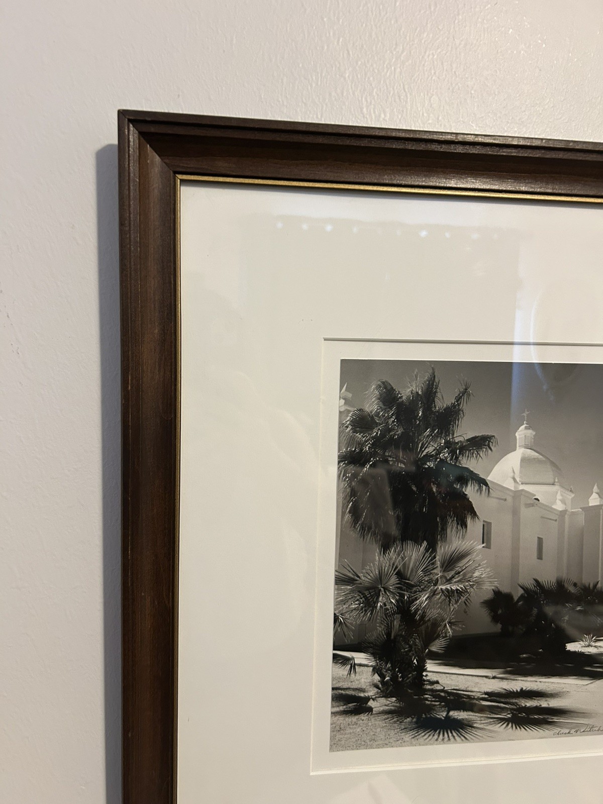 Chuck Winterhalder California Photographer Immaculate Conception Church Framed
