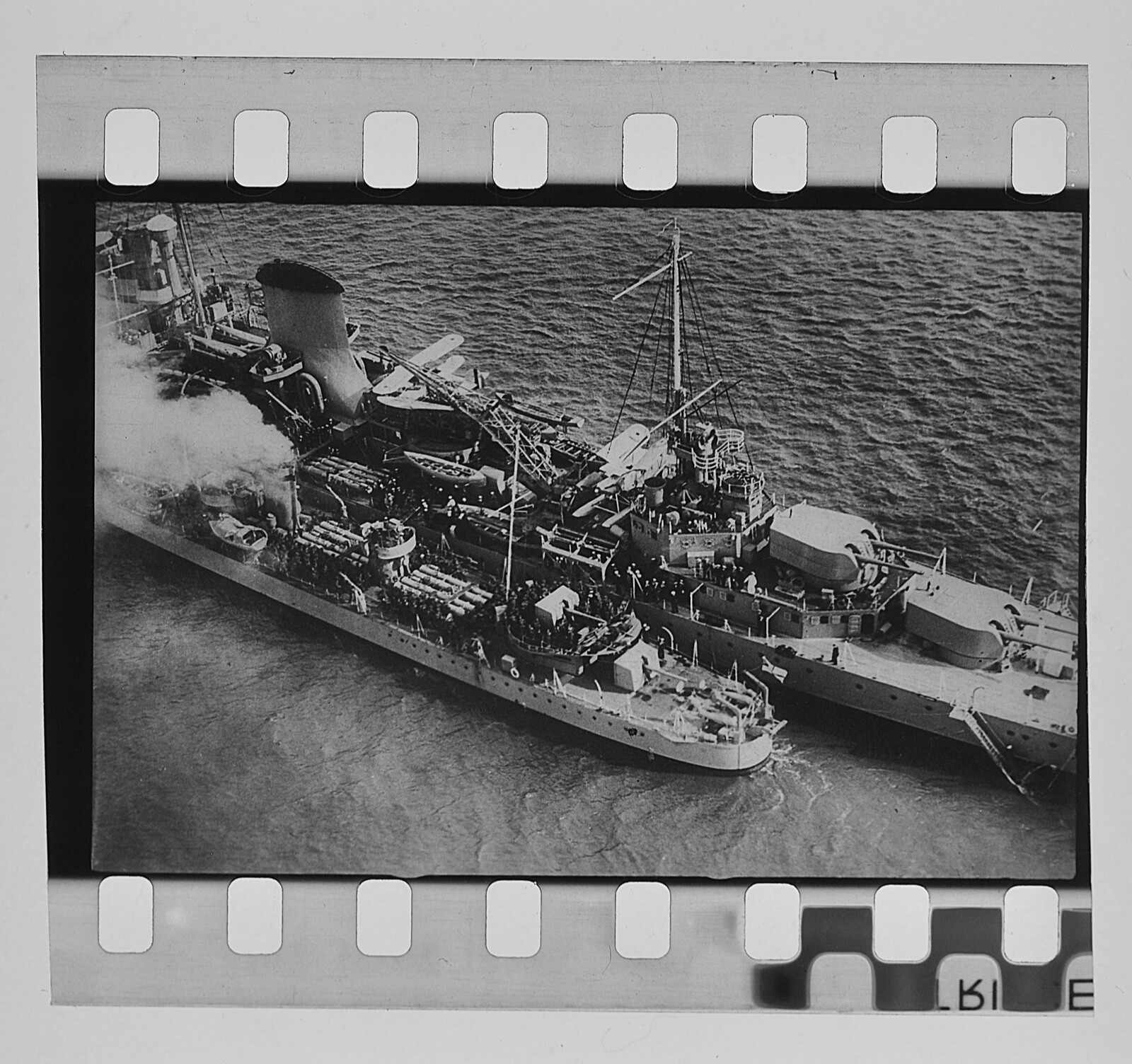 Old Slide Celluloid Film 4×3.5 cm – Warships Soldiers of the Kriegsmarine and much more.