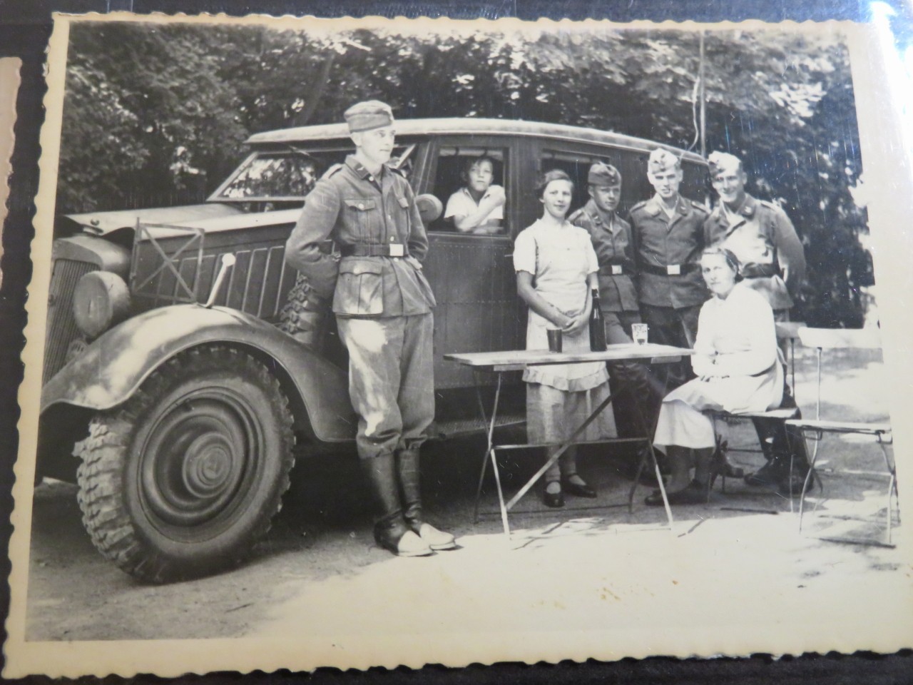 LOT 5 PHOTOS GERMAN MILITARY WEHRMACHT UNIFORMS INDIA WW2 1939-1945 i