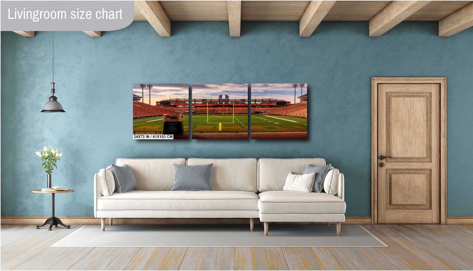 Clemson Tigers Stadium: Iconic Clemson Memorial Stadium SC Print