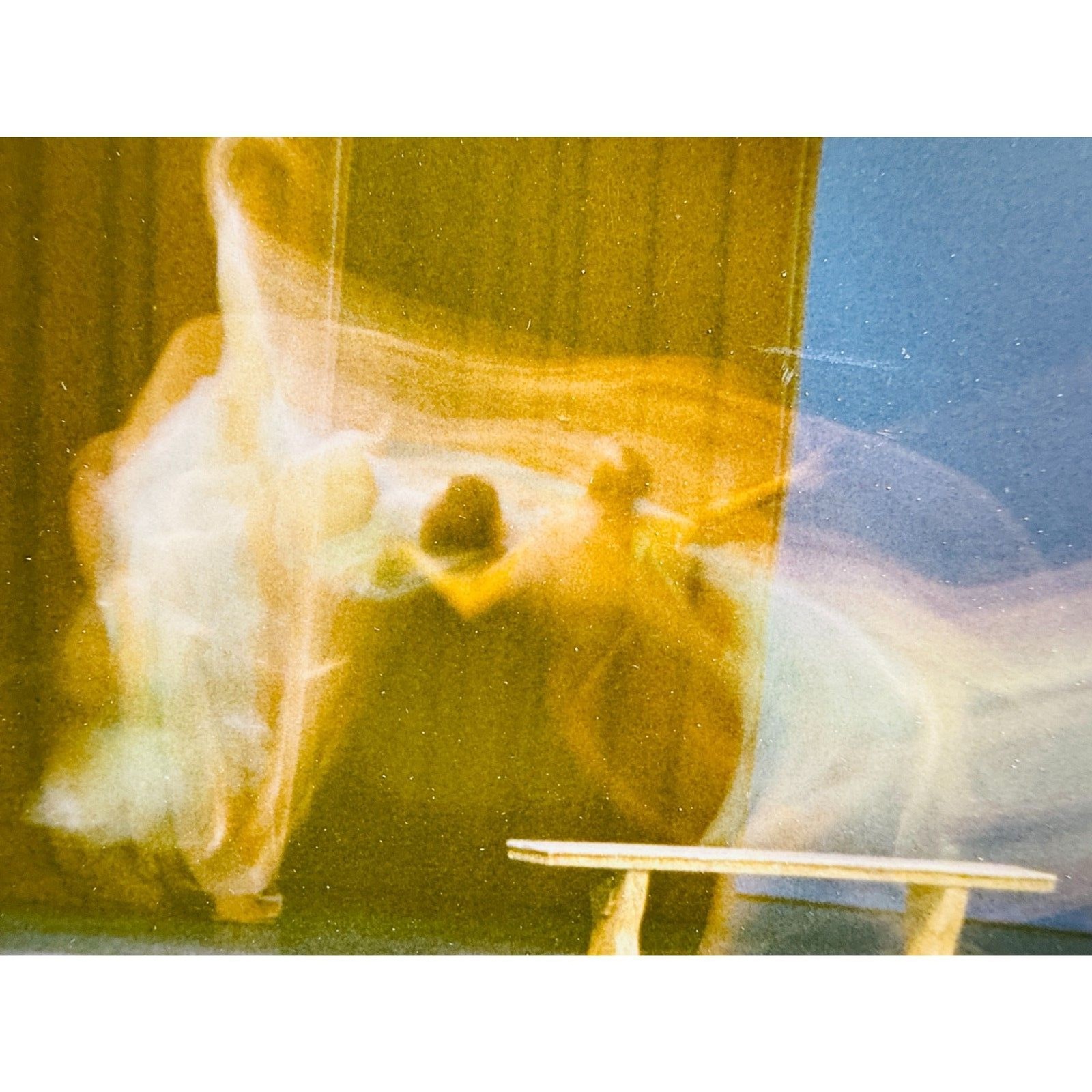 Vintage Long Exposure Ballet Dancer Photograph Gallery Ghostly Movement