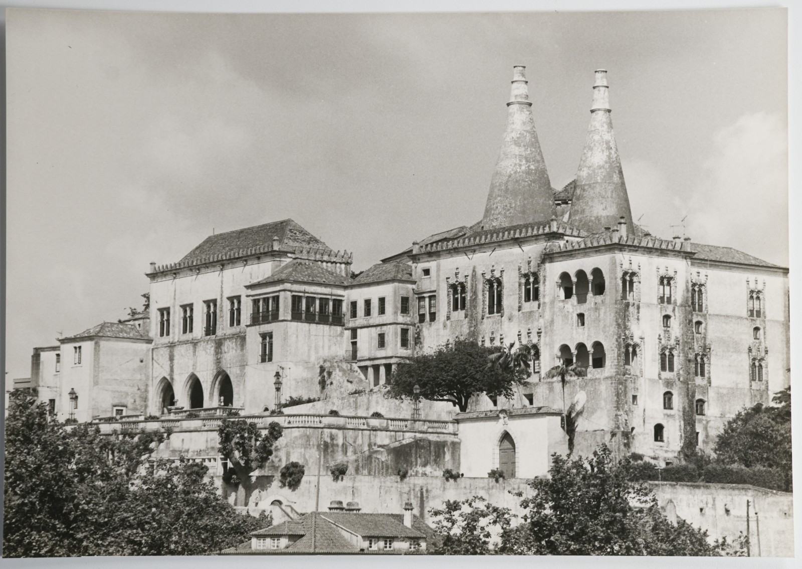 Vintage Photo Portugal Castle “PACO DA VILA” In Sintra 14X20cm 1980