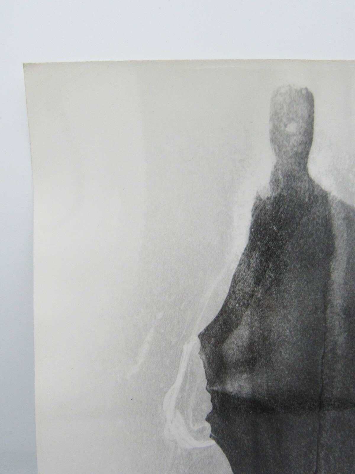 Vintage James Fitzsimmons silver gelatin photograph abstract modernist 8×10″