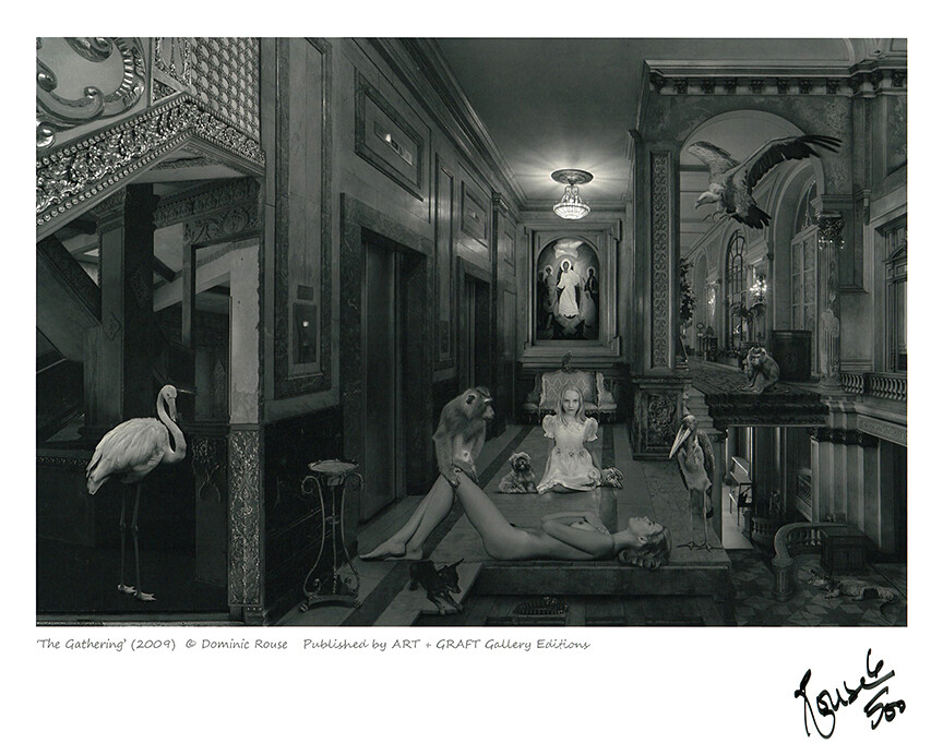 Dominic Rousé, “The Gathering” 2009 Archival Chromogenic Print 8″x10 LE 6/500