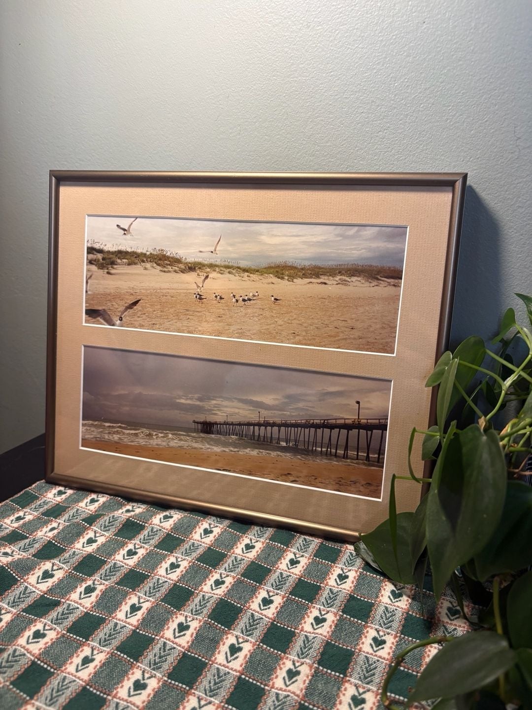 Double Matting Professionally Framed Photography Outer Banks, NC Beach
