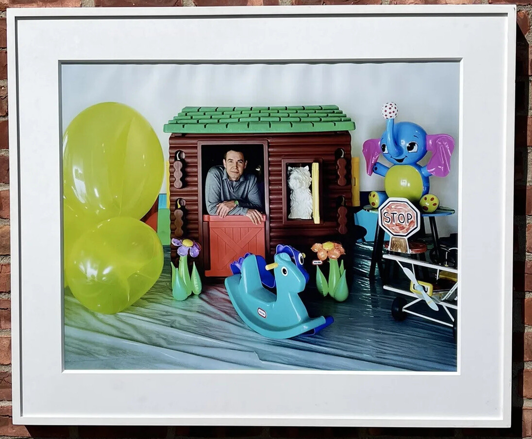American Photographer Todd Eberle C-Print Photo. Jeff Koons. Ludwigs Playhouse