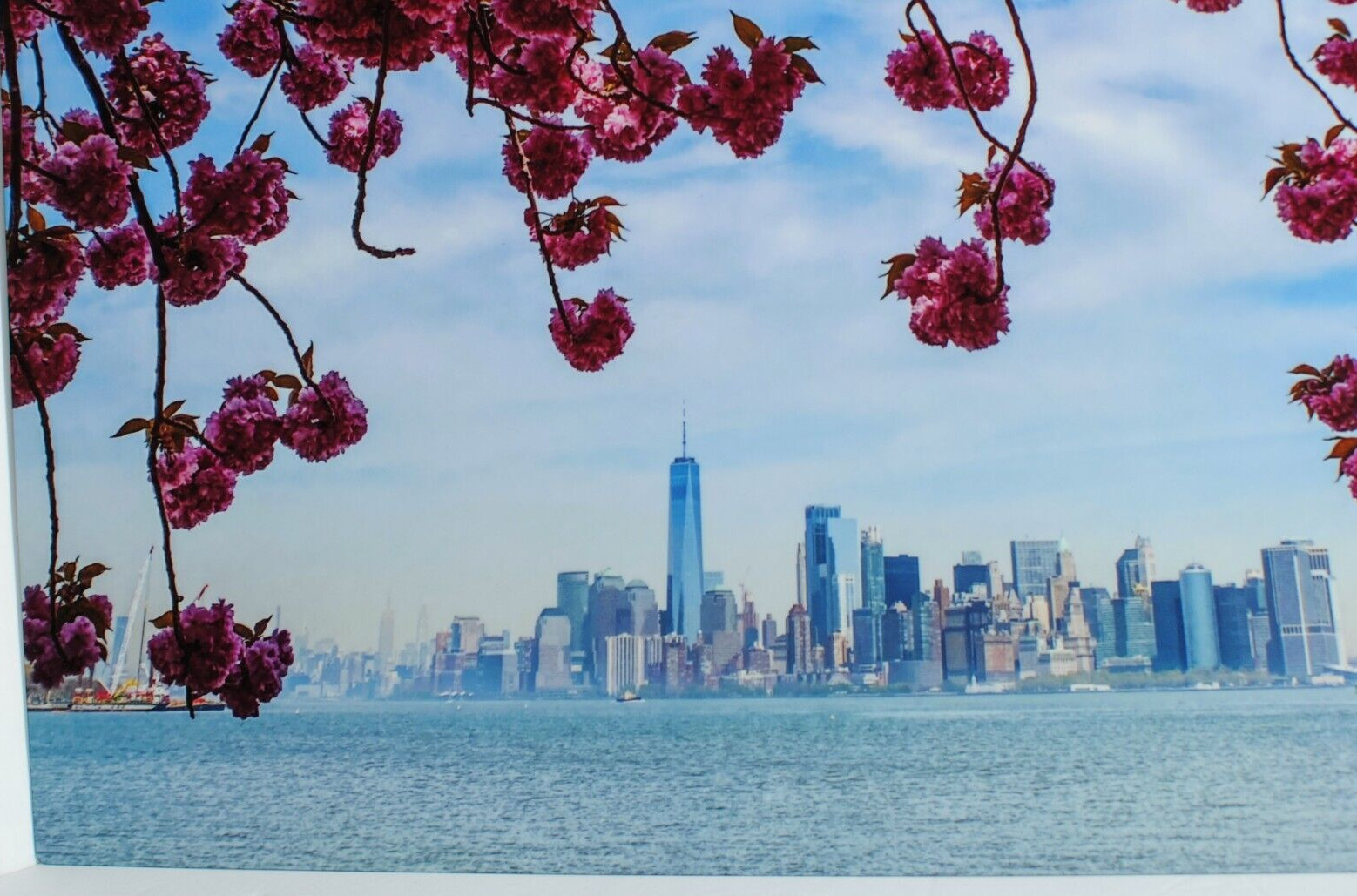 Metal Print Professional Photograph on Metal “New York Across the Bay” 16″ by 20