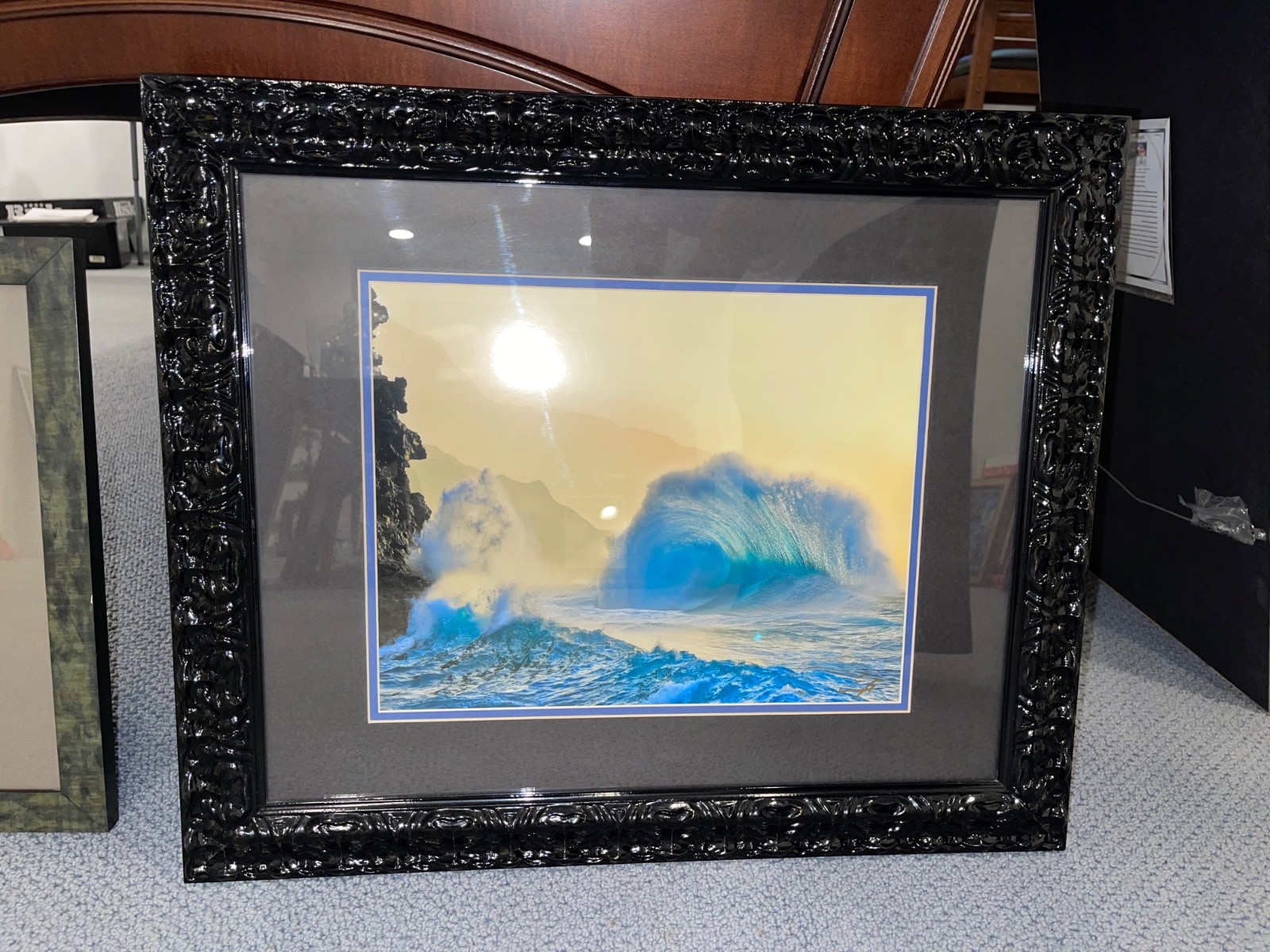 Hawaii Beach Art, Hawaii Shoreline Photography, Tropical Beach Hawaii Mountains