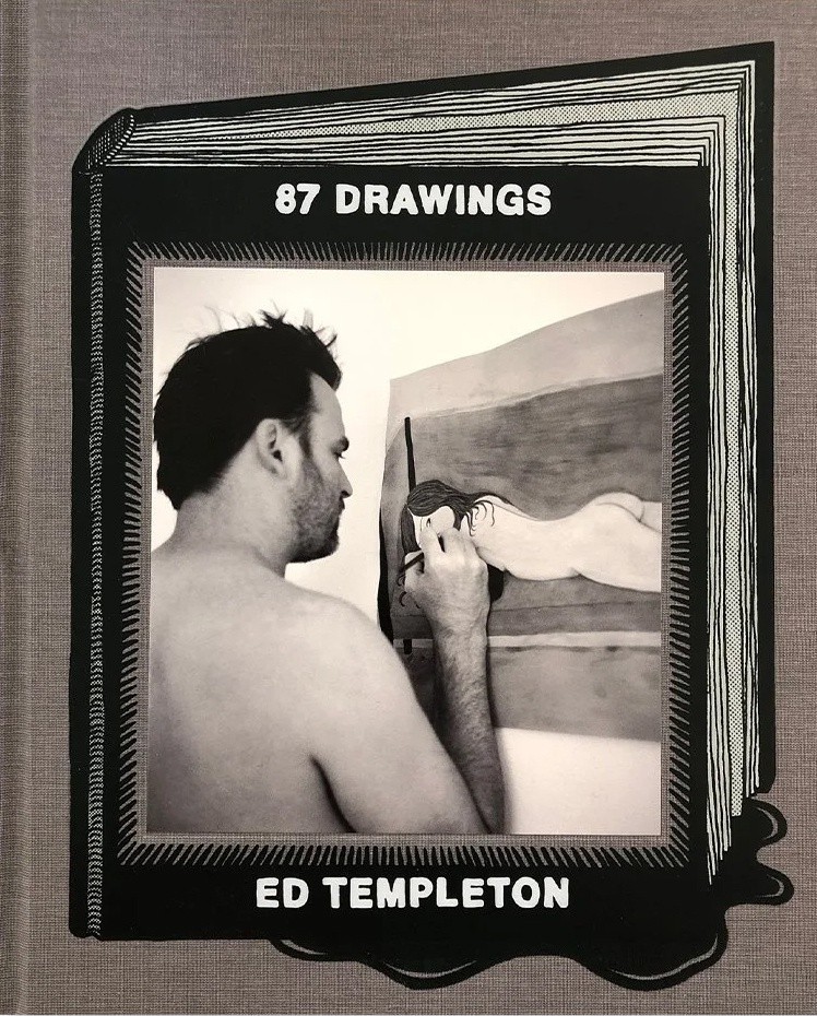 Ed Templeton 87 Drawings Signed 1st Ed Ltd 2000 Art Book 2022 New Rare