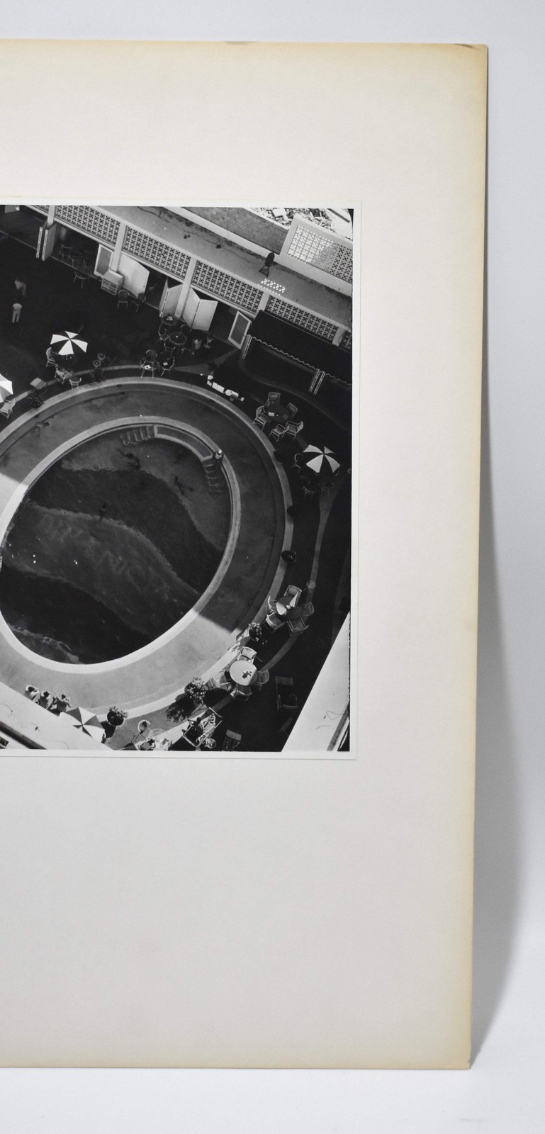 Vtg J.W. Howlett Black + White Photograph ‘Lebanon at Play Hotel Phoenicia 1966’
