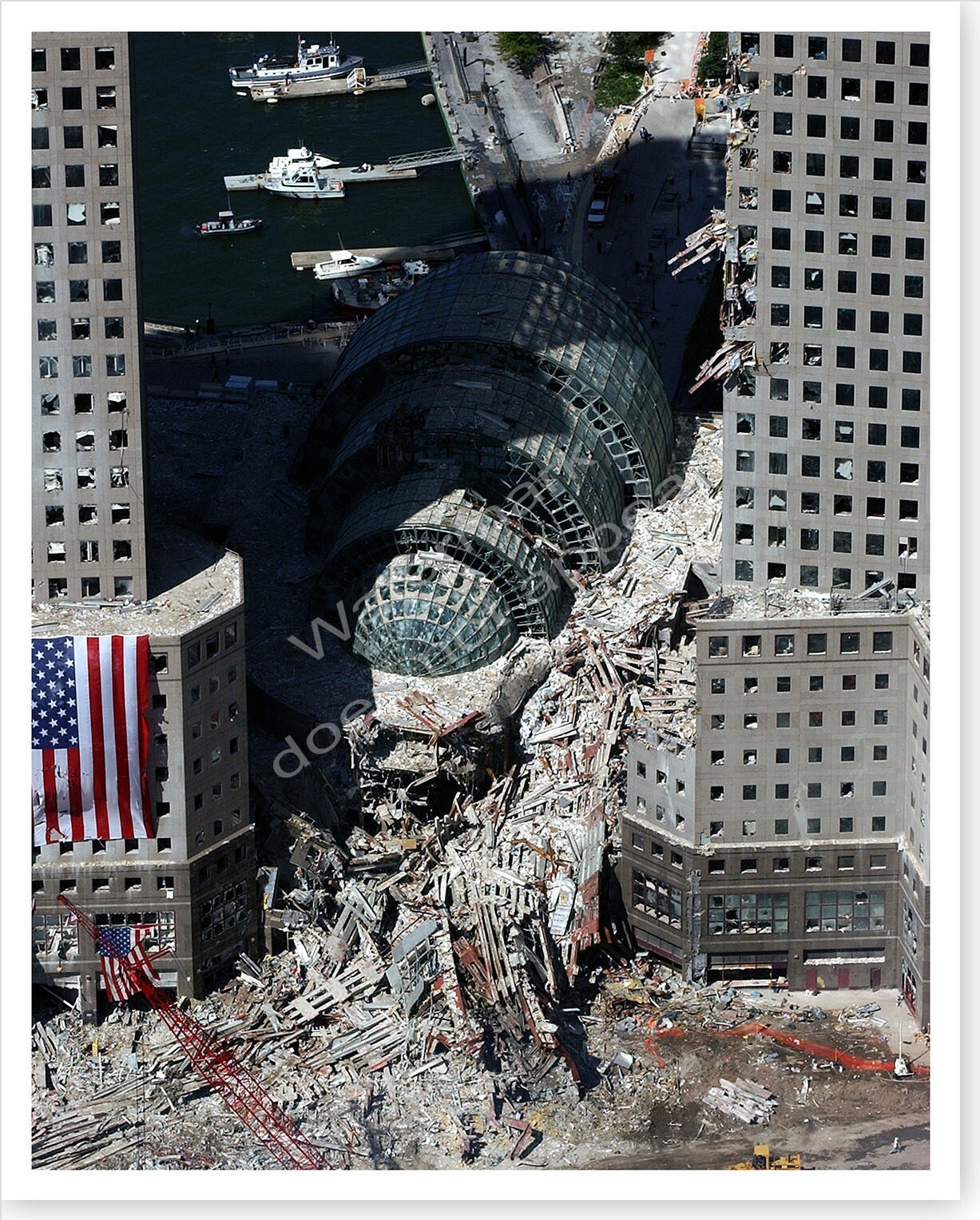 World Trade Center 9/11 Ground Zero September 11 Silver Halide Photo