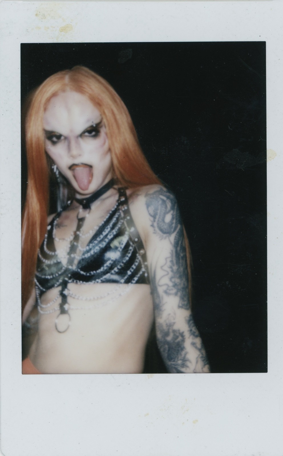 Art model Bradley OOAK Instax Mini Instant Film Print
