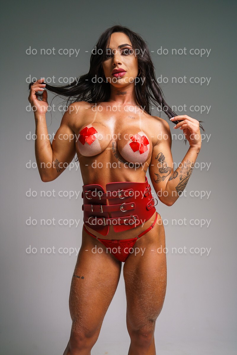 BDSM Lot x 24 Art Photography 5x 7, 8×10 Glamour Dominatrix Model set #5