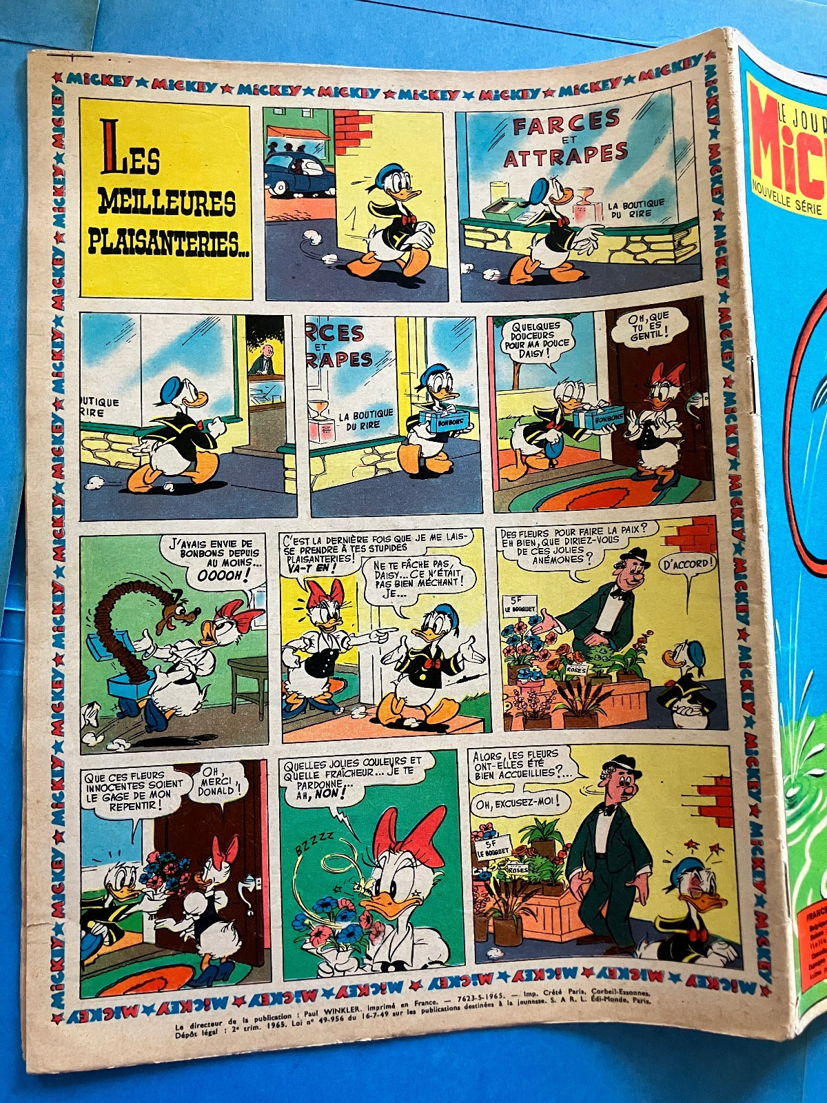 Le Journal De Mickey Nouvelle Comic 1965 (Mouse) , Zorro , Donald Duck , Goofy