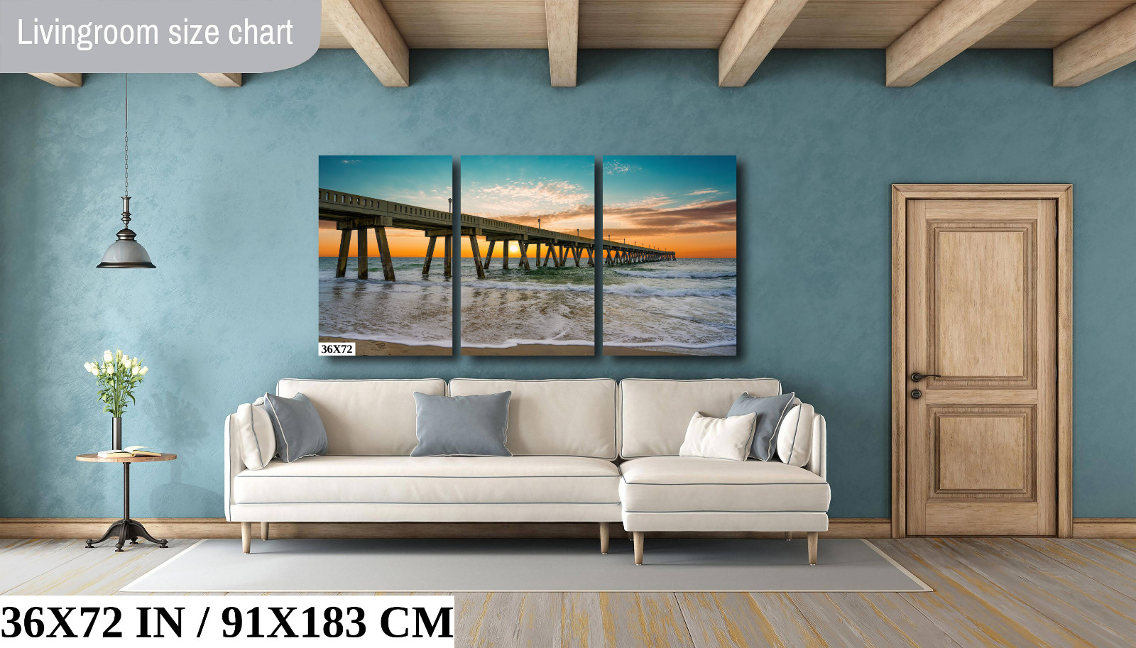 Coastal Awakening: Wrightsville Beach Jonnie Mercers Fishing Pier Metal Wall Art
