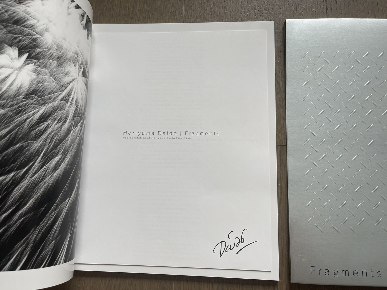 🎈SIGNED Daido Moriyama – Fragments: Representation of 1964-1998, Japan, RARE