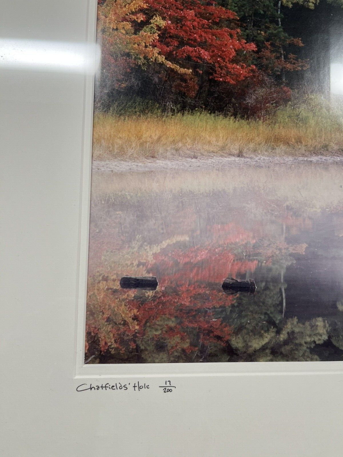 Chatfield’s Photograph (17/200) John Todaro Print Framed ( 22″ X 18″ )