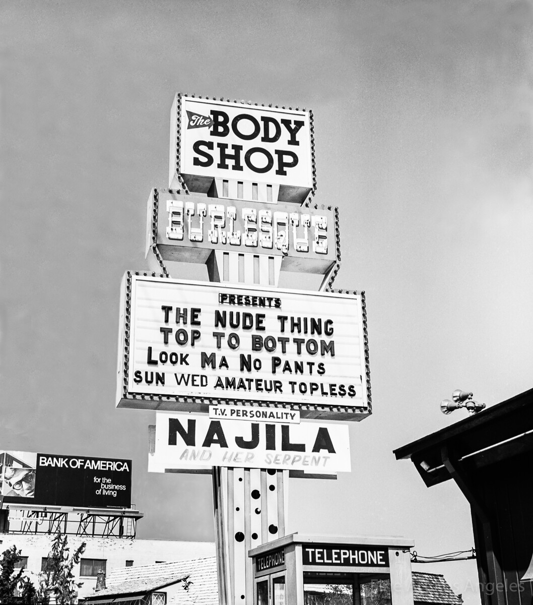 Doug Davis Photo, “The Body Shop” Los Angeles, 1969-70