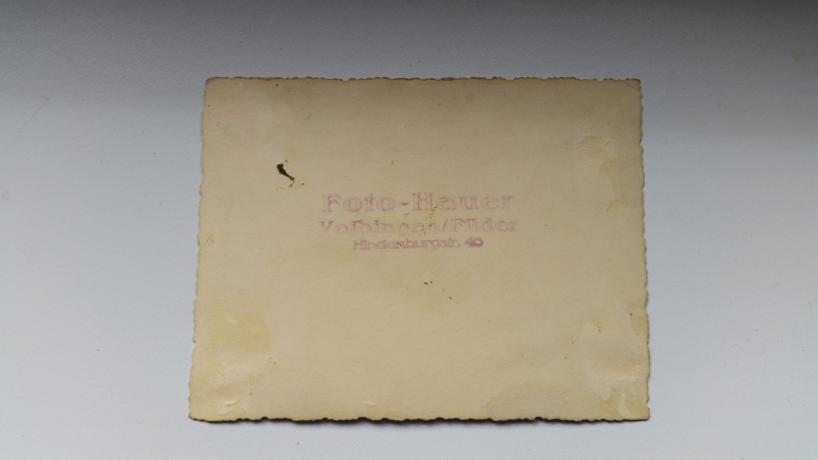 Photo 8R356 2 pretty girls ladies Vaihingen circa 1940s approx 8x13cm