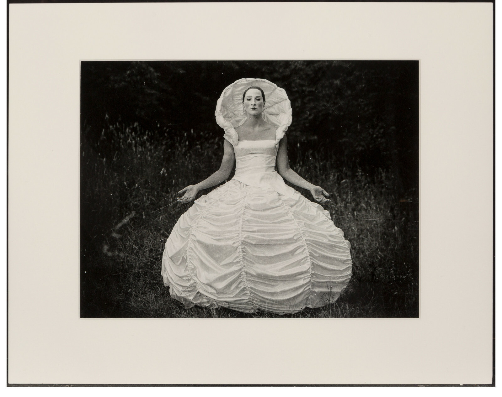Signed Original 2009 Photo Michael Garlington The White Queen Gelatin Silver