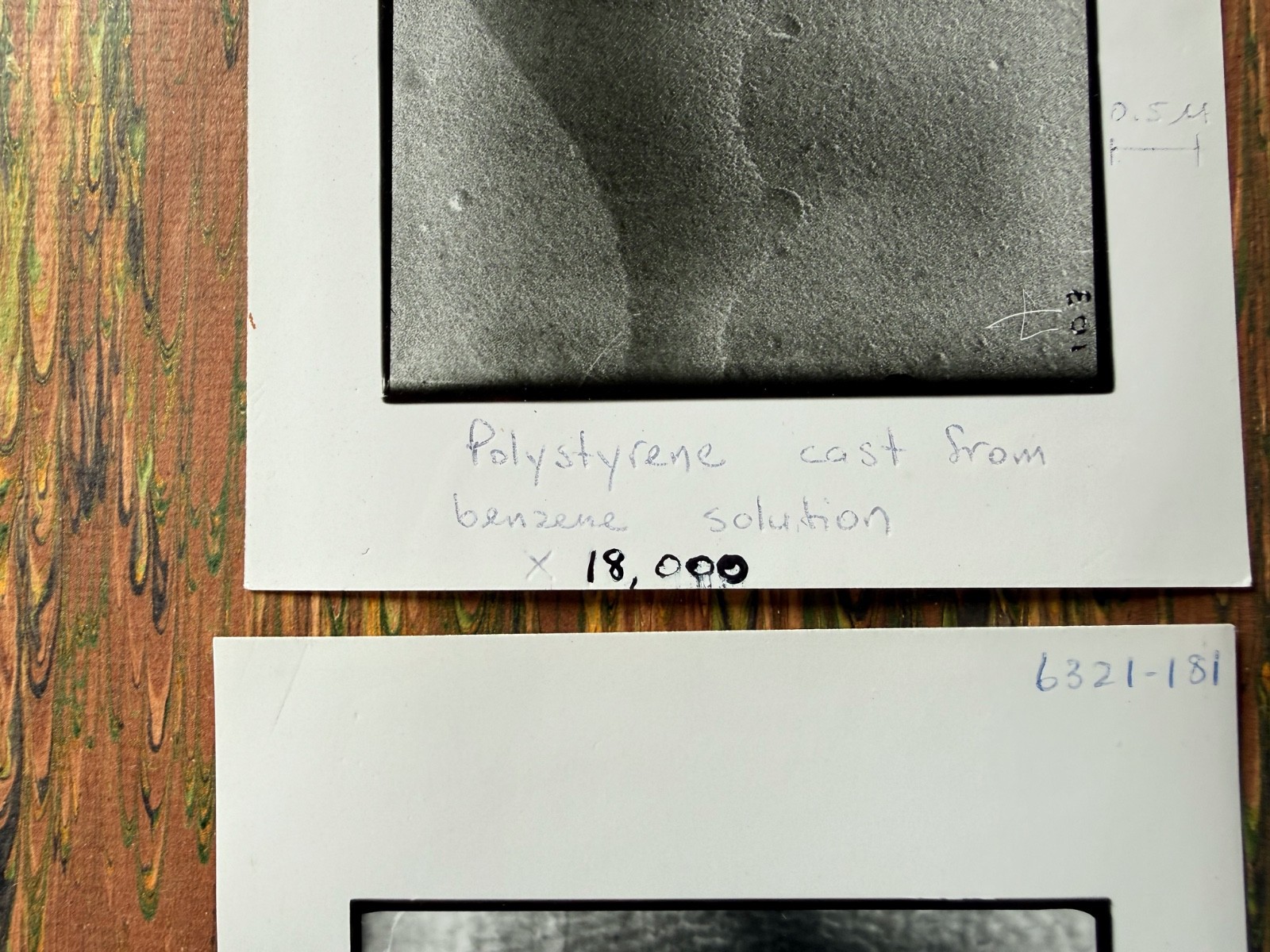 SIX ORIG. SCIENCE Black and White Photos 4 1/2″ X 5 1/2″ POLYSTYRENE BENZENE