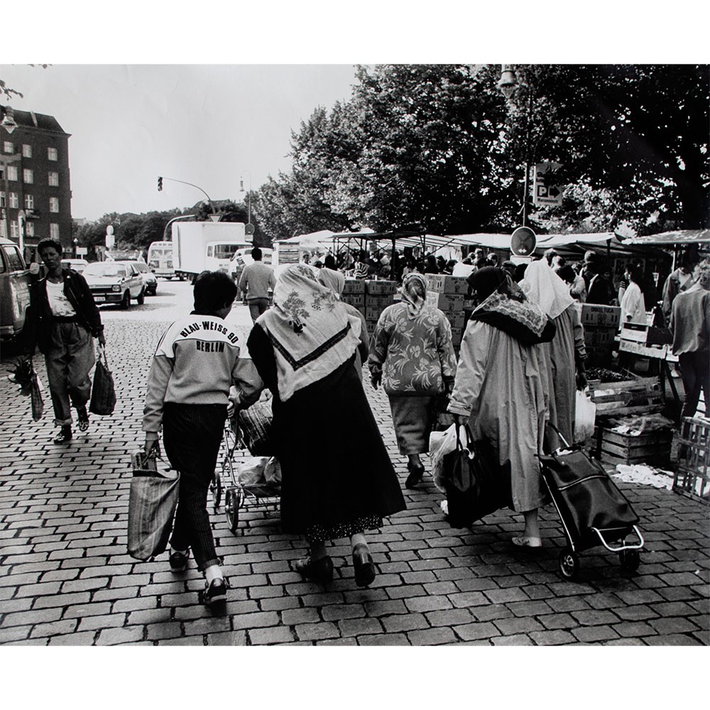 Gisela Franke Berlin Neukölln Maybachufer Weekly Market Photography 1980s