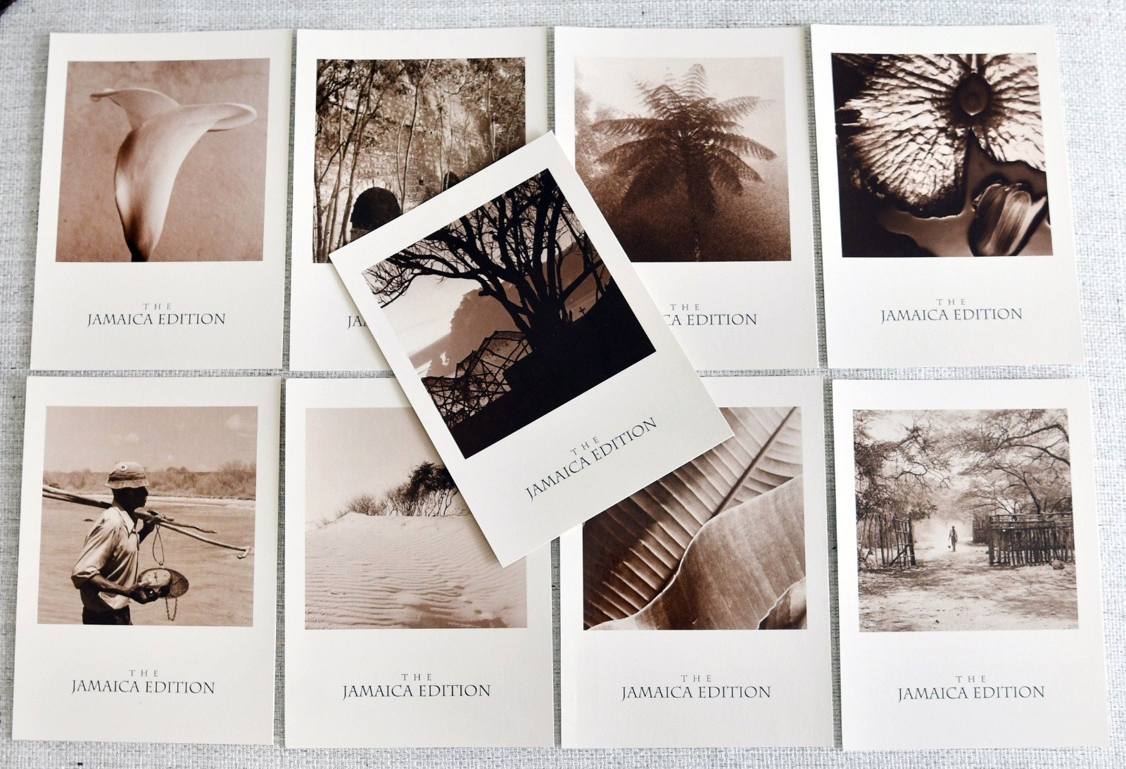 1994 Cecil Ward Jamica Edition Art Postcards. 9 Different Photography Cards RARE