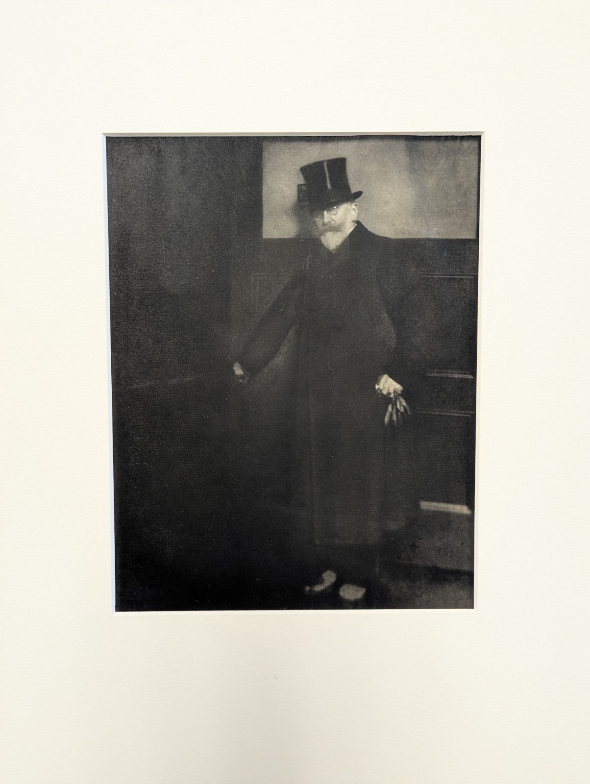 Edward Steichen “William Merritt Chase” photogravure portrait from Camera Work
