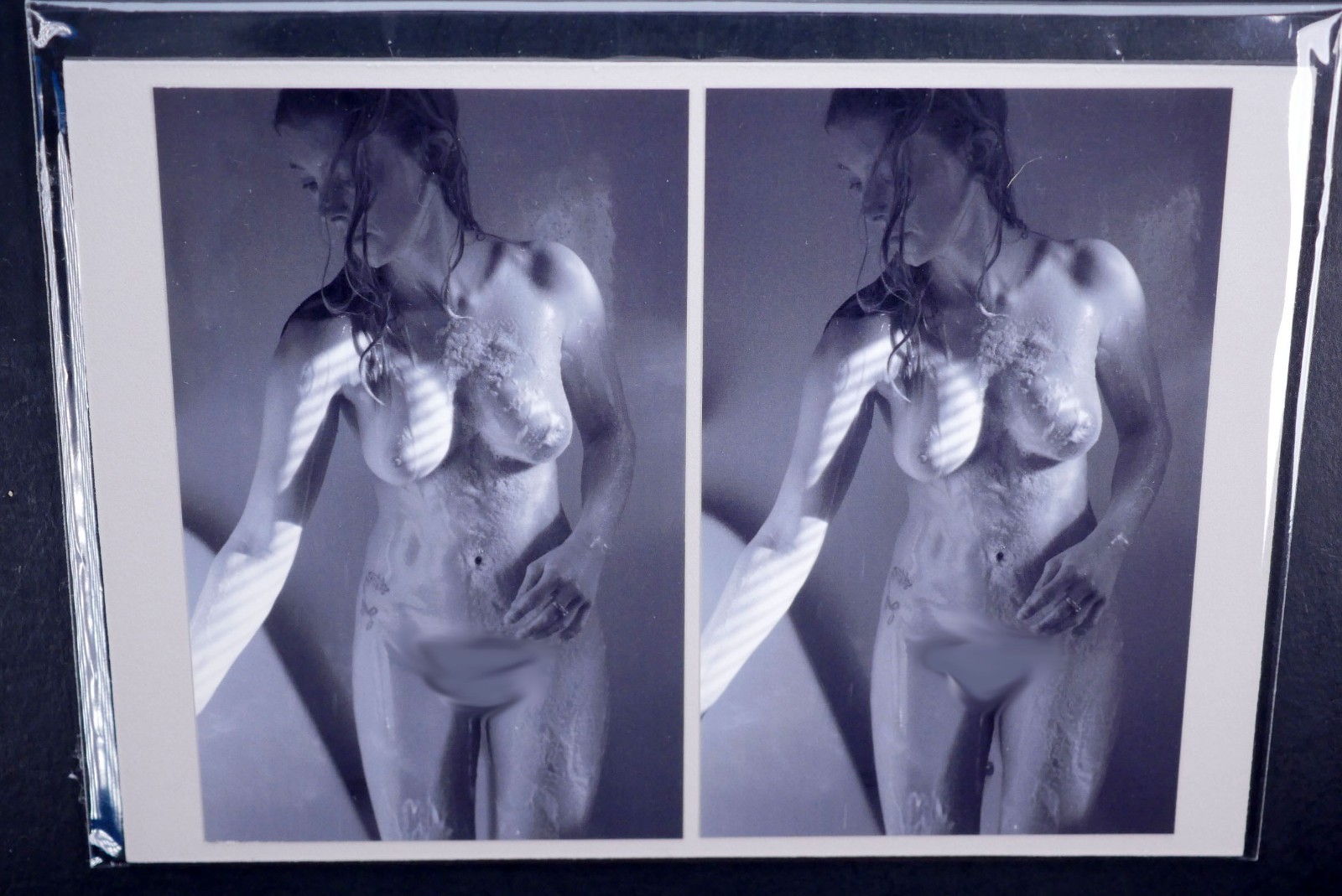 Boris Starosta 3D Stereoview – Betty A215 – nude model signed 2007