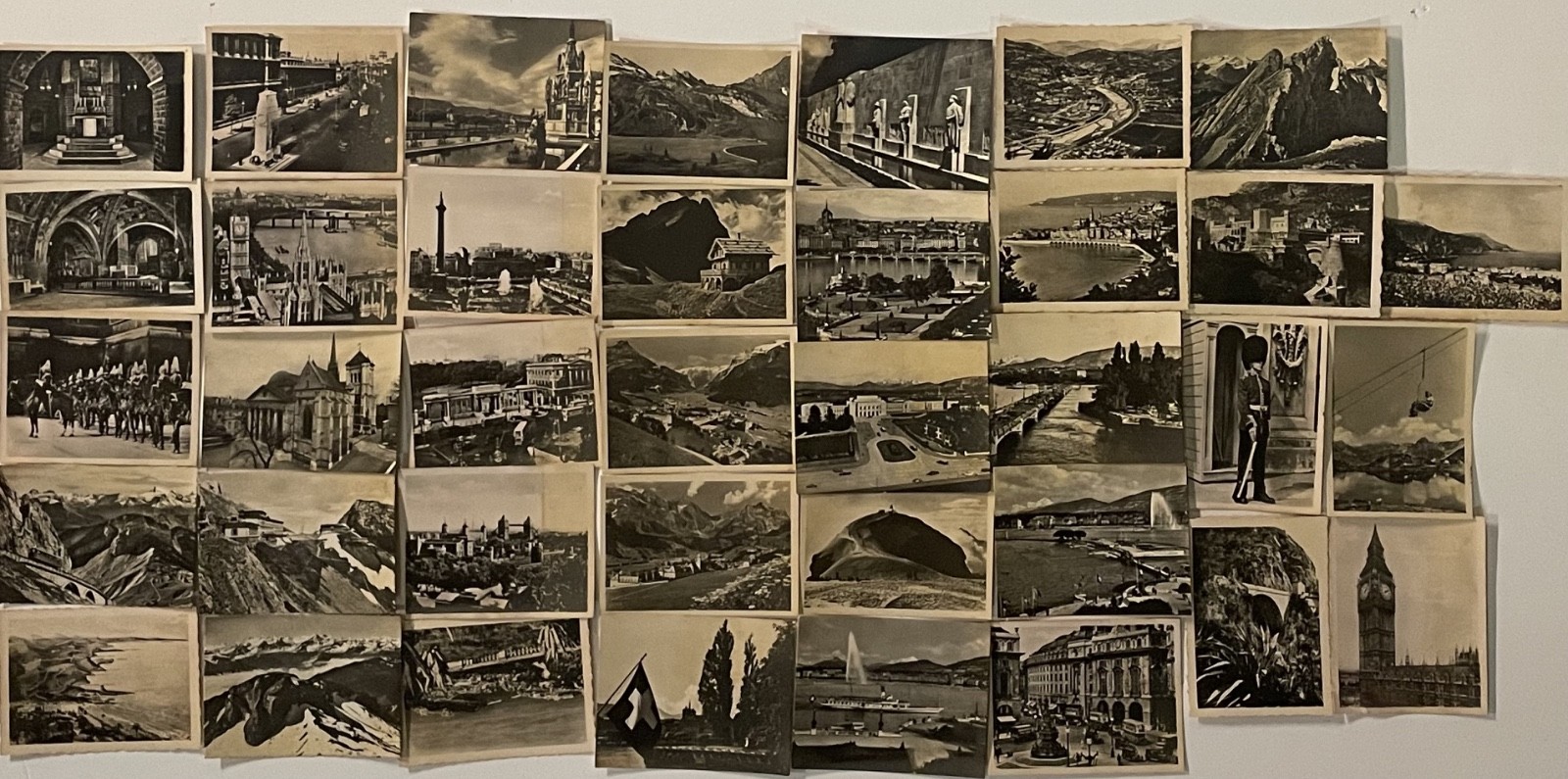 VINTAGE PHOTOS– Assisi, London, Geneva, Engelberg & More – Worldwide Landmarks