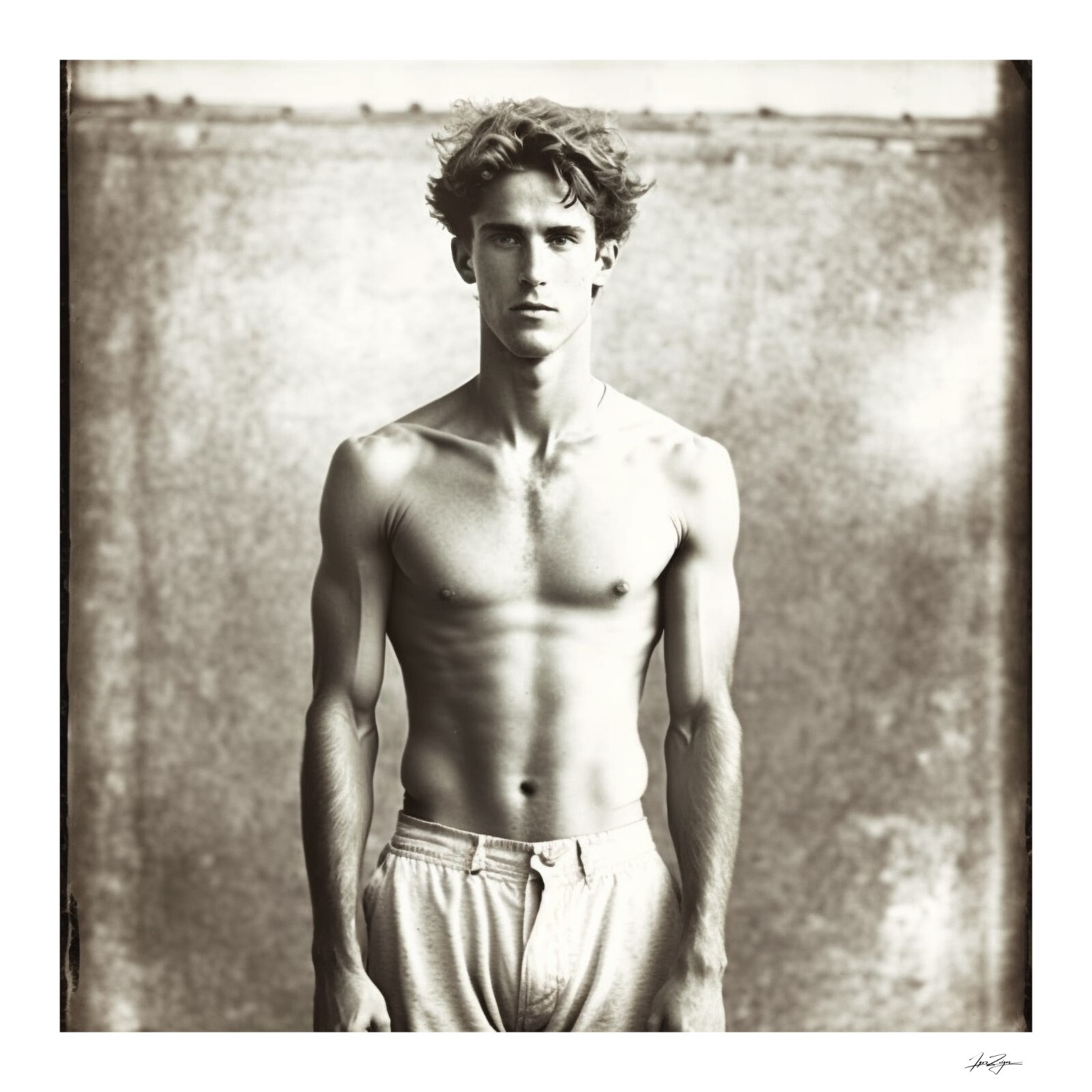 “Handsome guy” Photograph by Igor Zeiger. Gay interest