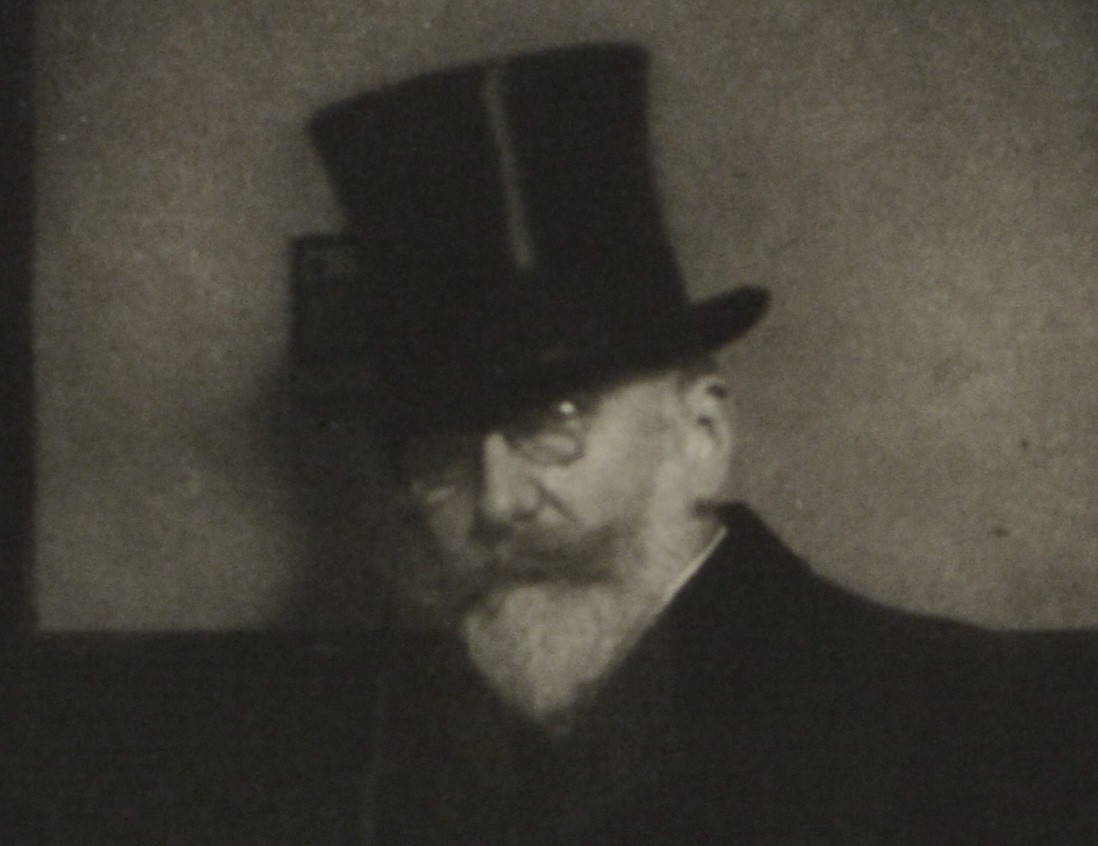 Edward Steichen “William Merritt Chase” photogravure portrait from Camera Work