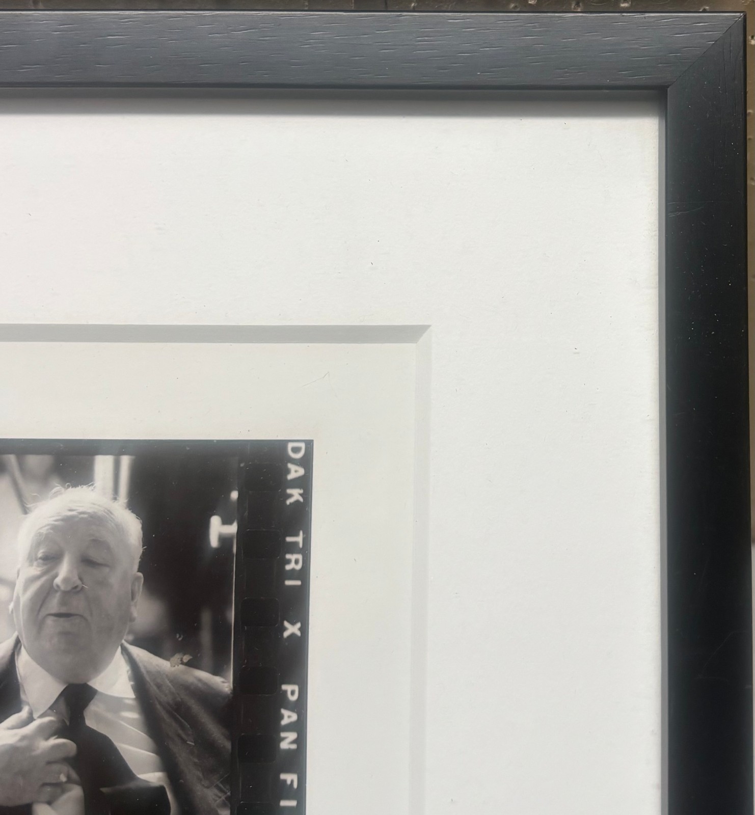 Vintage MARK SENNET ‘Family Plot’ ALFRED HITCHCOCK Portrait SIGNED Photograph