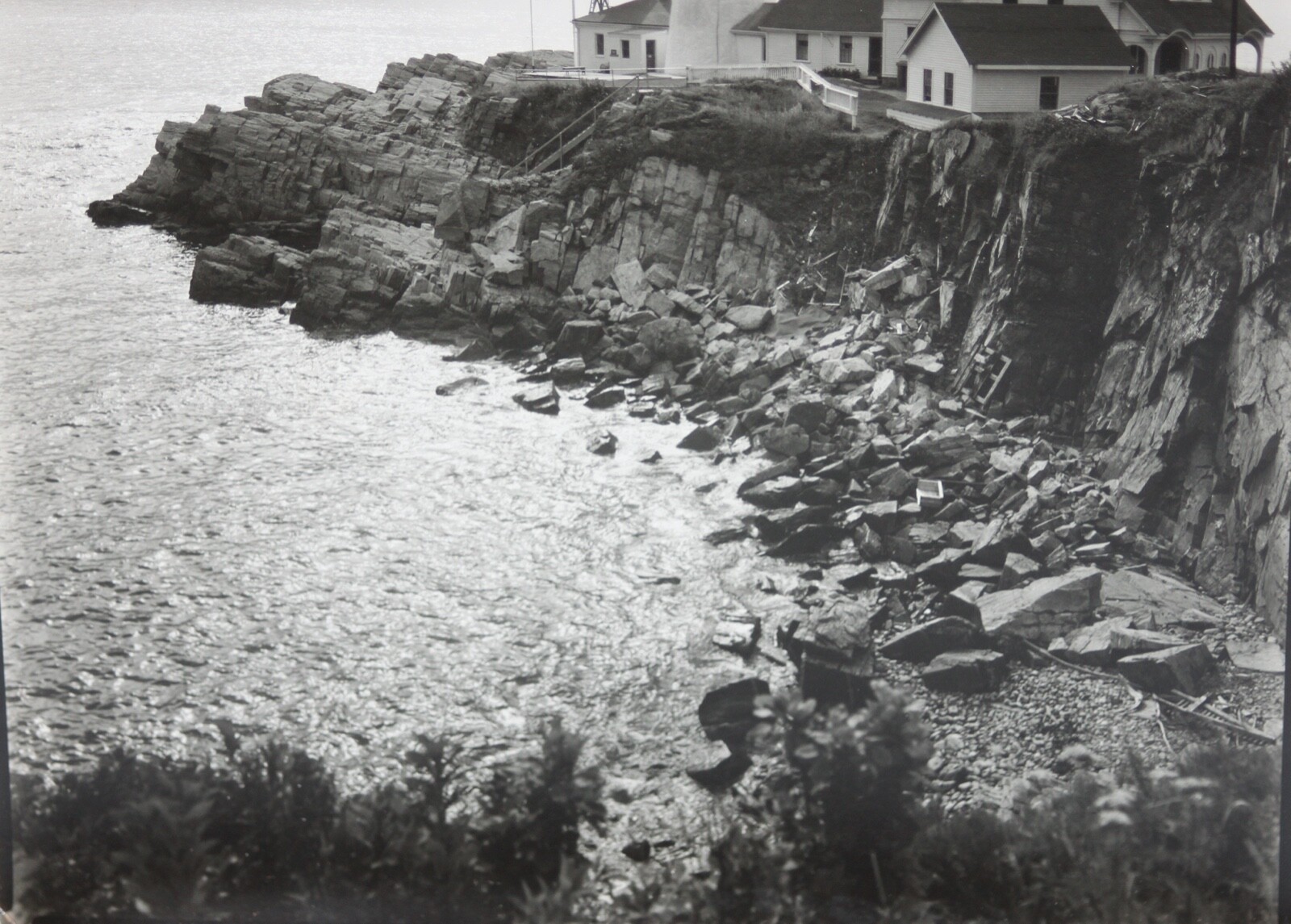 ARNOLD NEWMAN-Photographer- LIM.ED Gelatin Silver-New England Coastal/Lighthouse