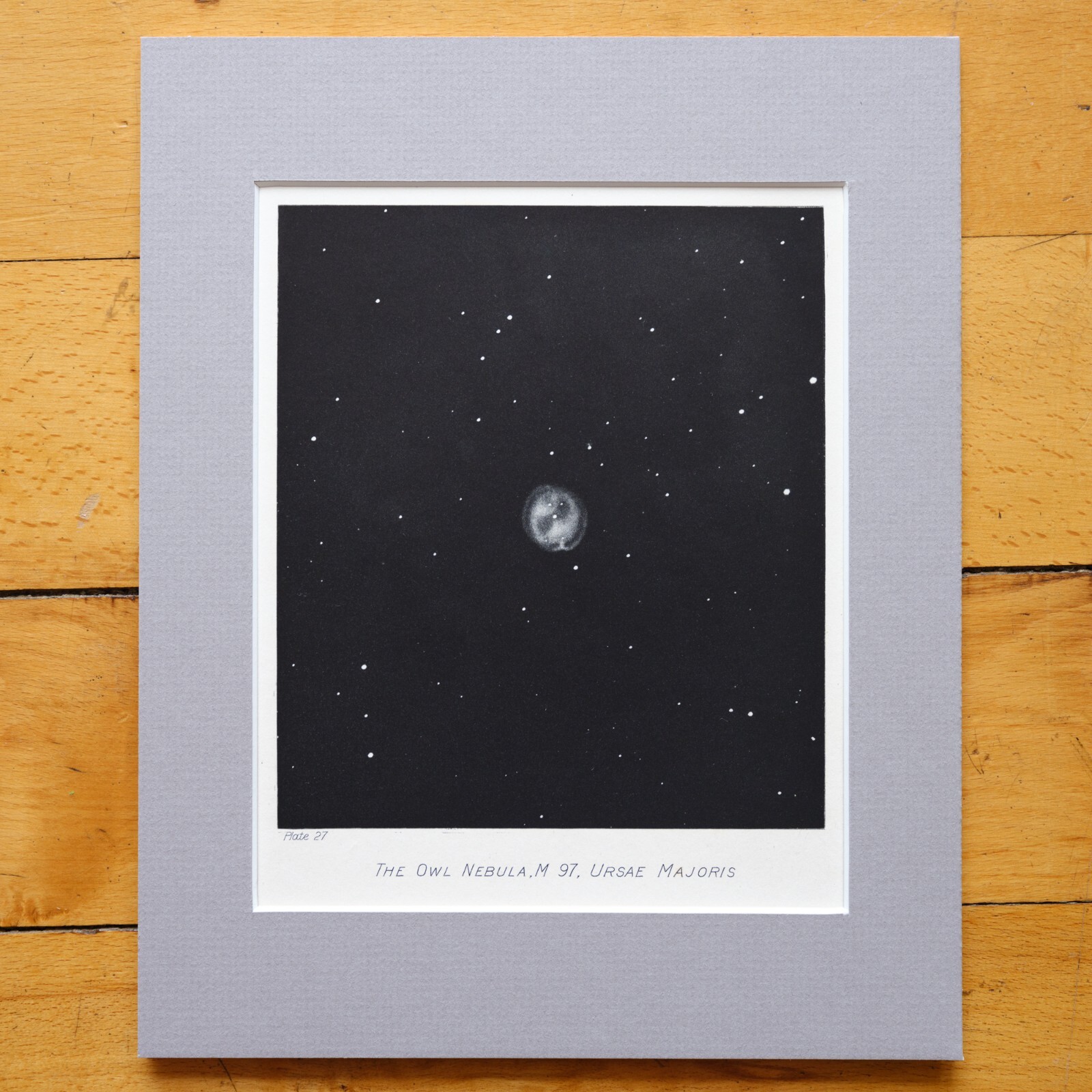 Publications of the Lick Observatory – Owl Nebula – 1908 Photogravure